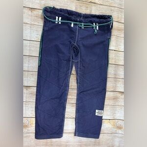 Albino And Preto Martial Arts Jiu-Jitsu Gi Pants Only Size A2L ALLDAYBJJ